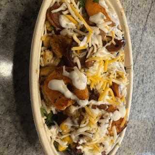 Grilled Shrimp Fajita Bowl