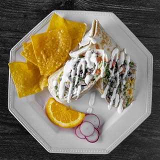 Cajun Shrimp Burrito