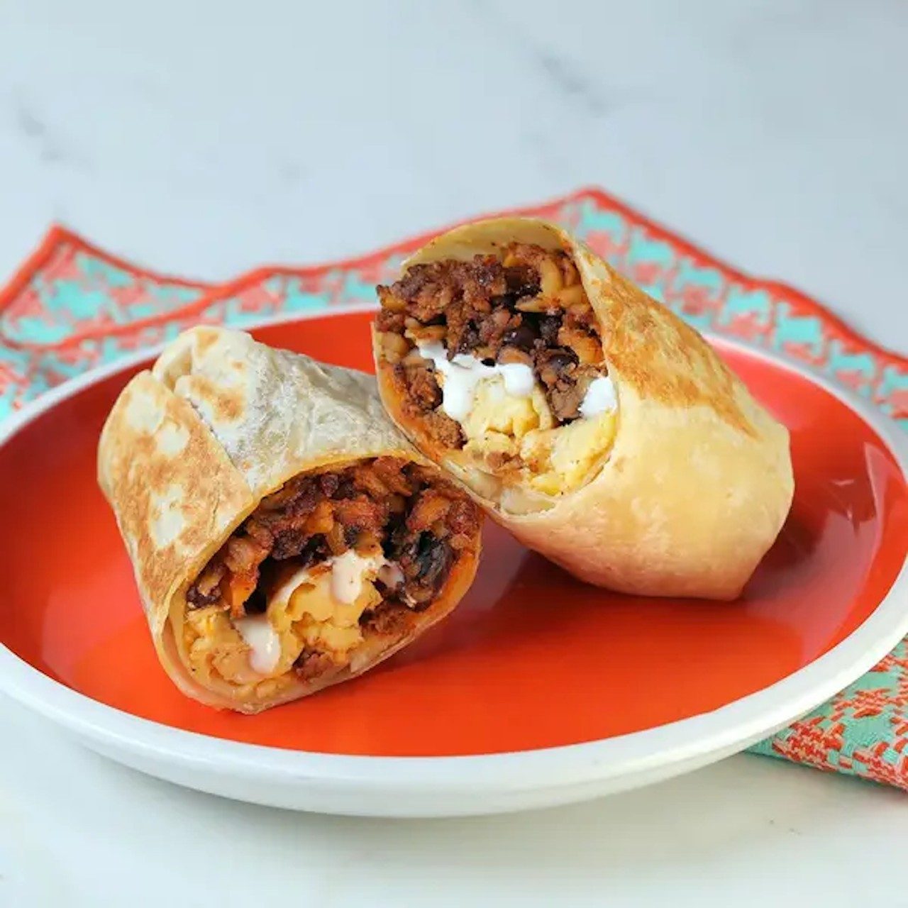 Chorizo Burrito.
