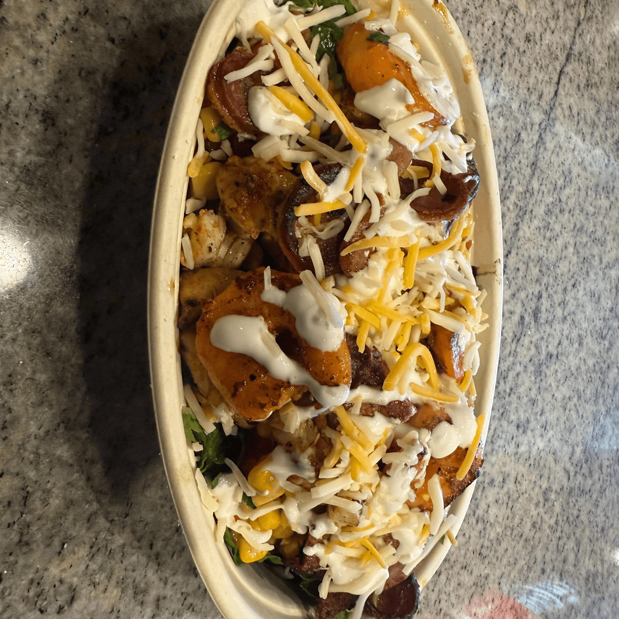 Grilled Chicken Teriyaki Bowl.