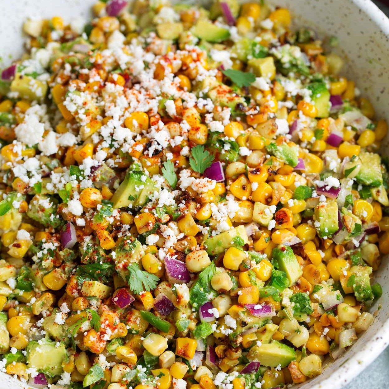 Mexican Street Corn Salad.