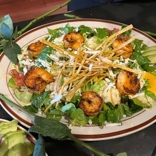 Chipotle Shrimp Caesar Salad