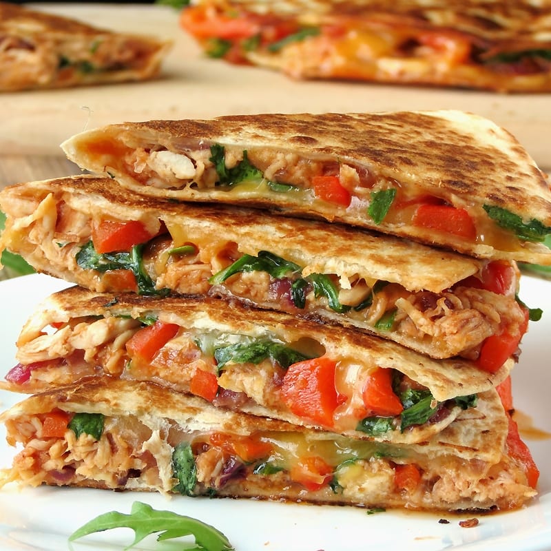 Shrimp Fajita Quesadilla.