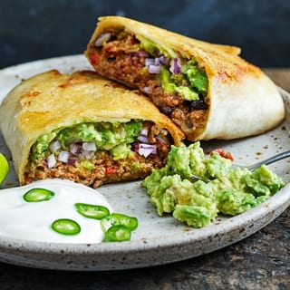 Chicken & Shrimp Burrito