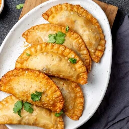 2 Ground Beef Cheese Empanadas.