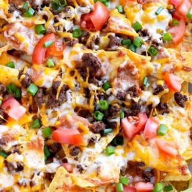 Ground beef nacho supreme.