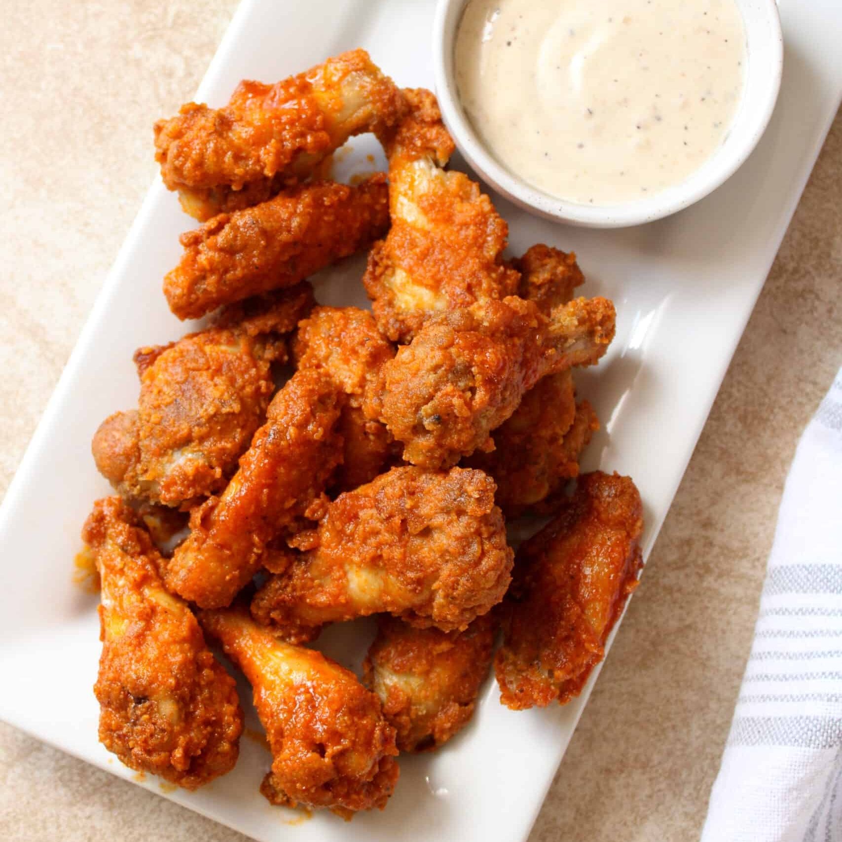 Wings French Fries.