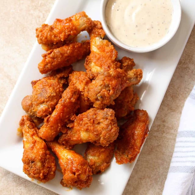 Wings French Fries.