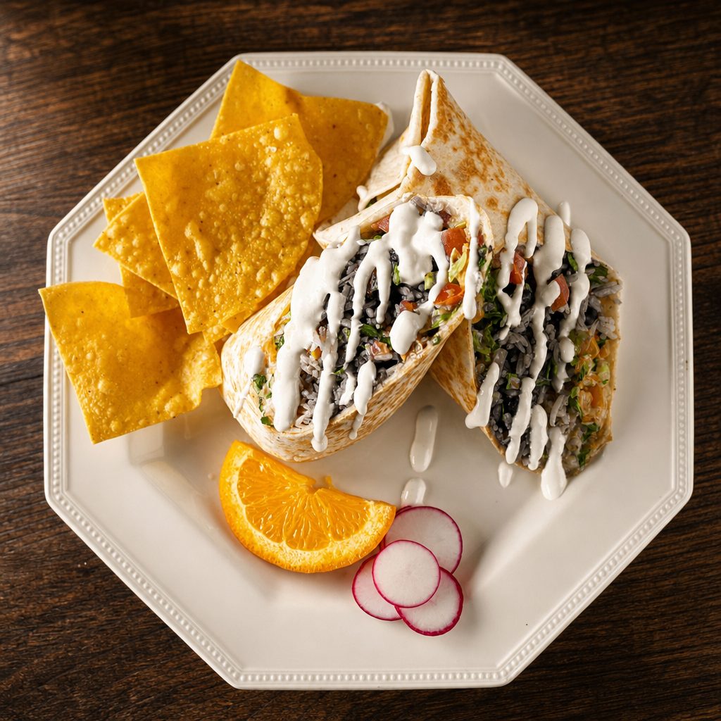 Fiesta Steak Burrito.