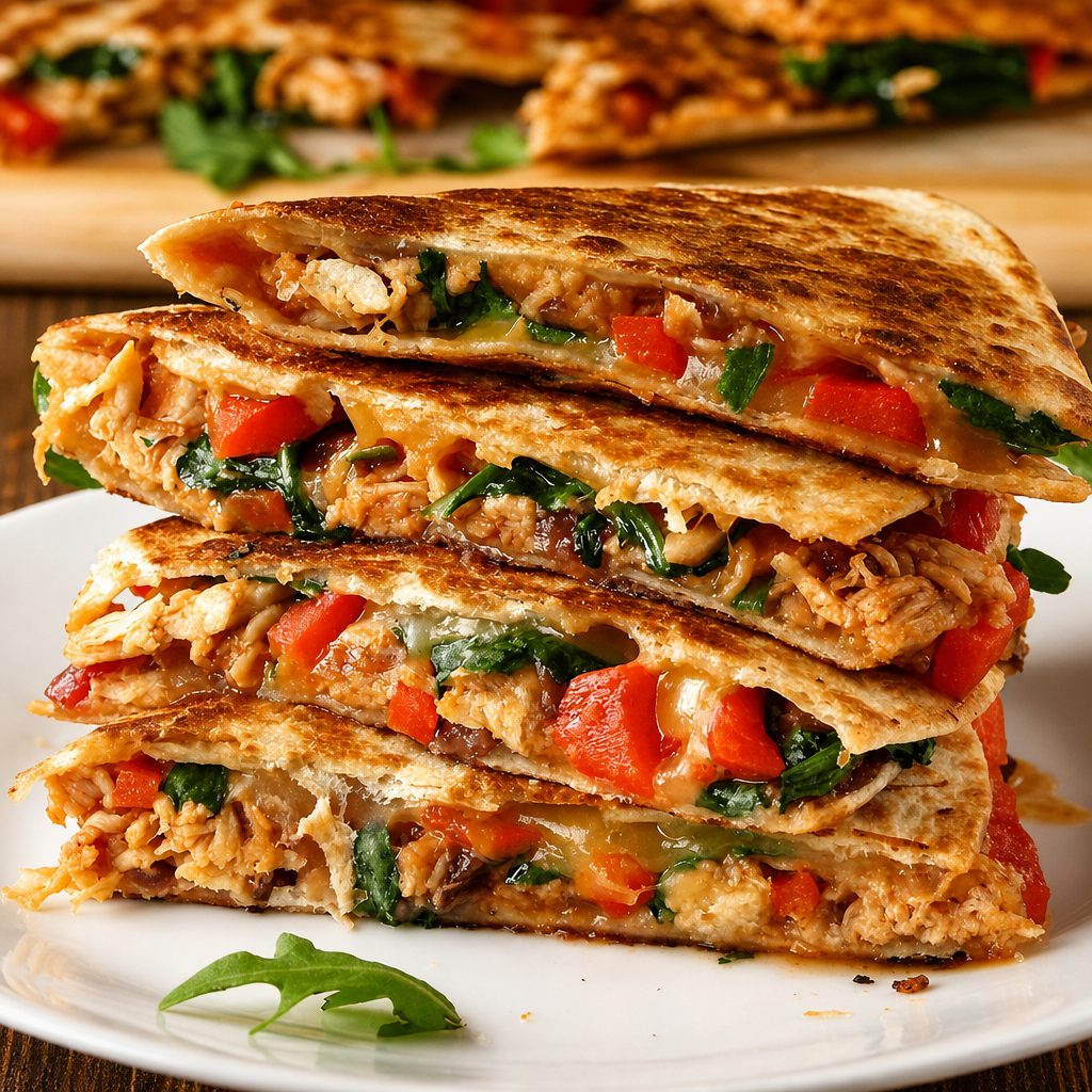 Chicken Fajita Quesadilla.