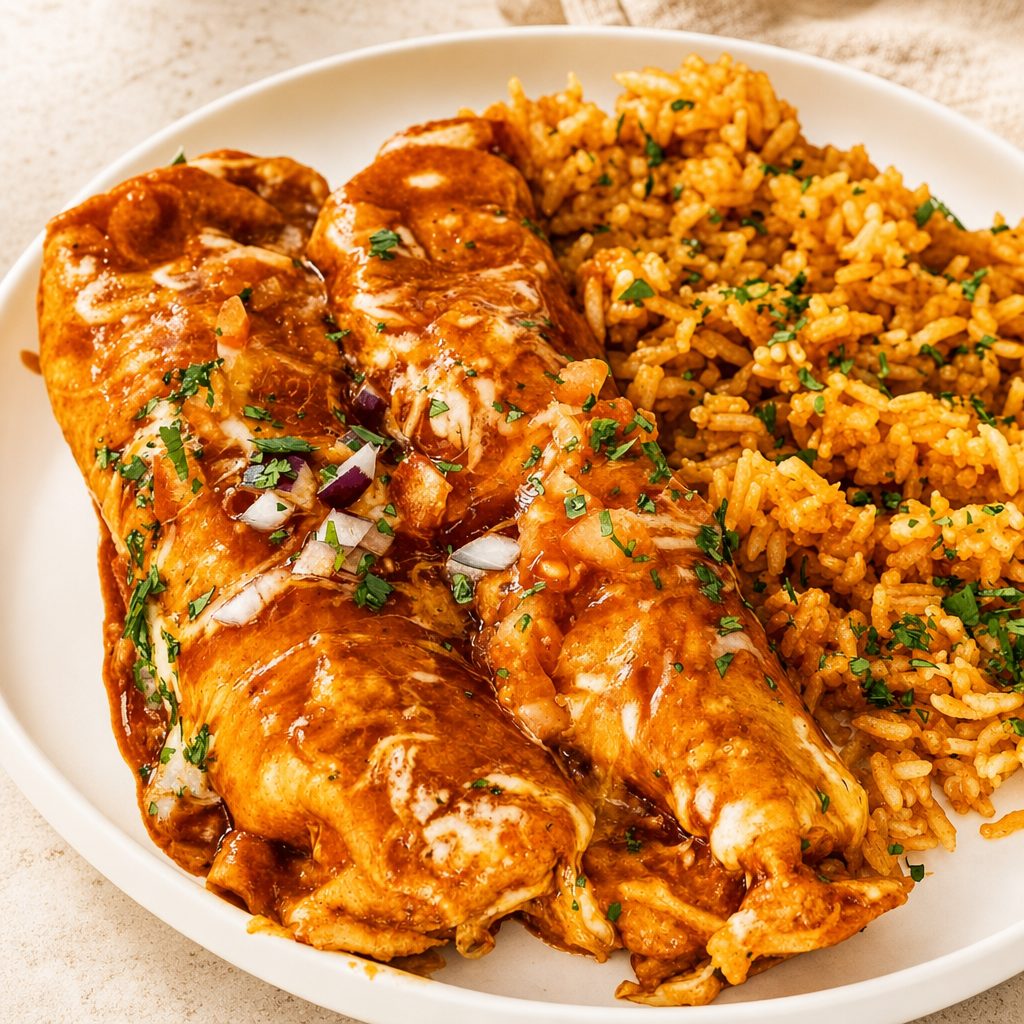 Beef Enchiladas.