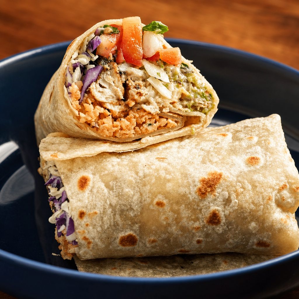Snapper Fish Burrito.