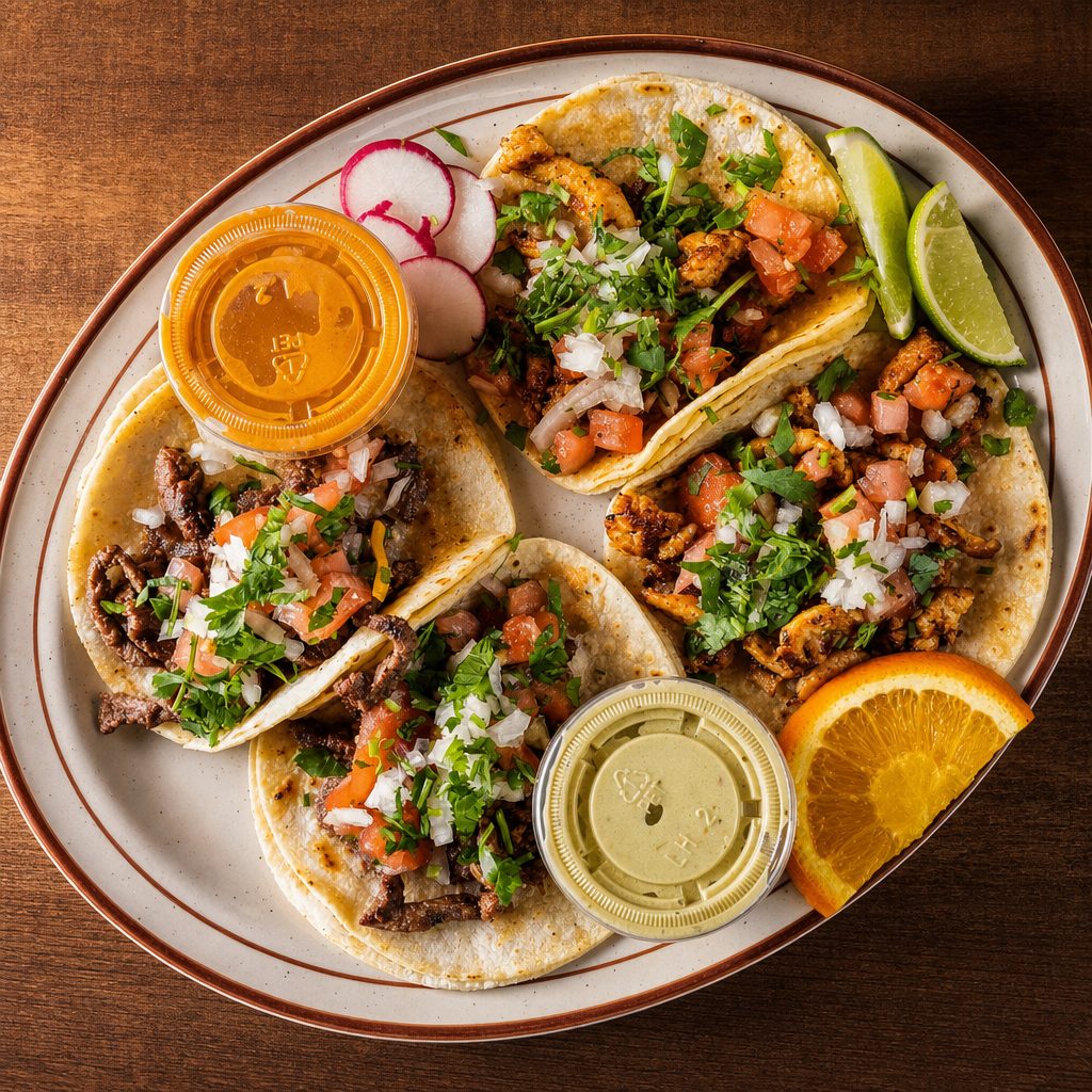 3.Mix Veggie Tacos.