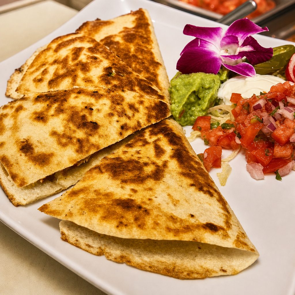 Pork Quesadilla.