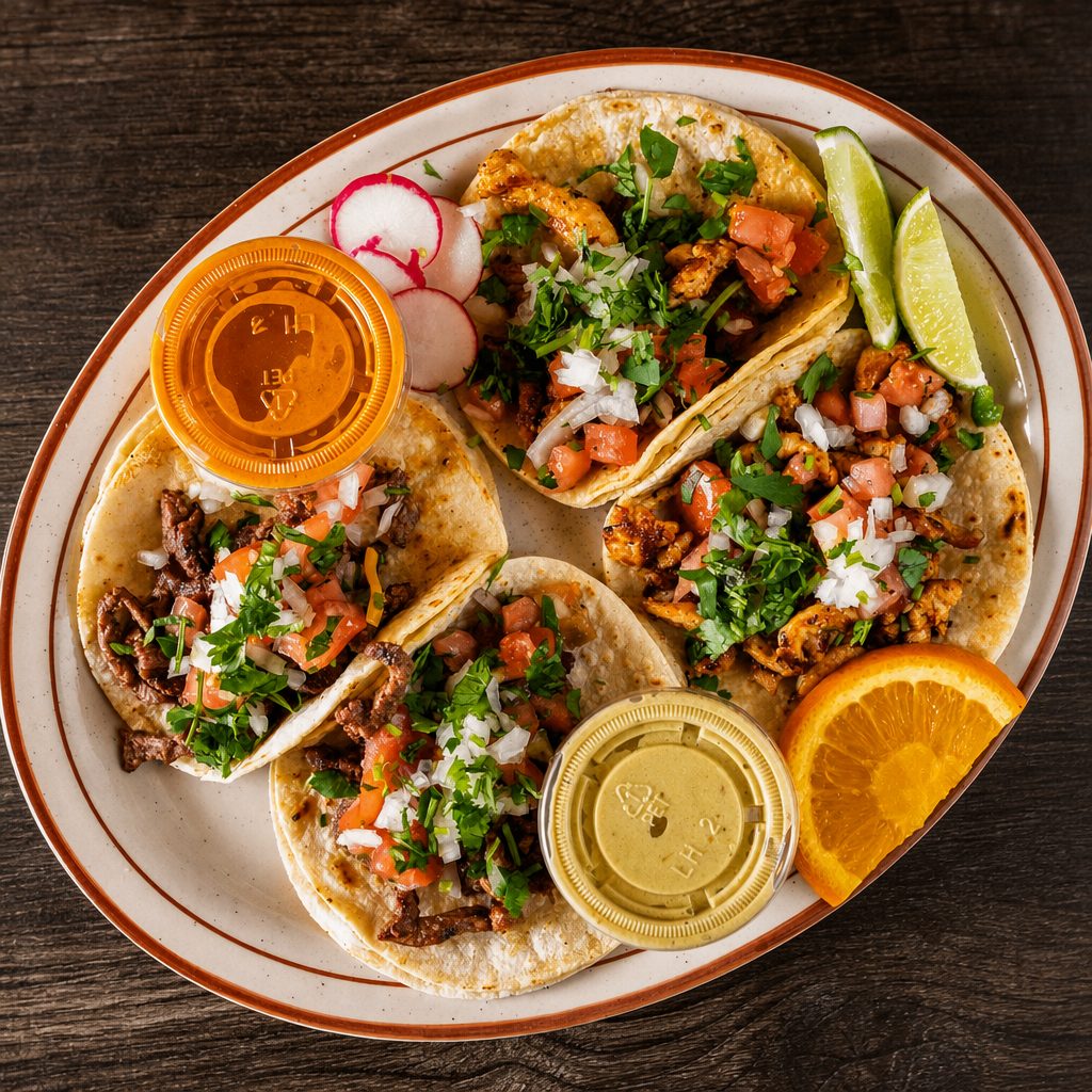 3.Chicken Tacos.