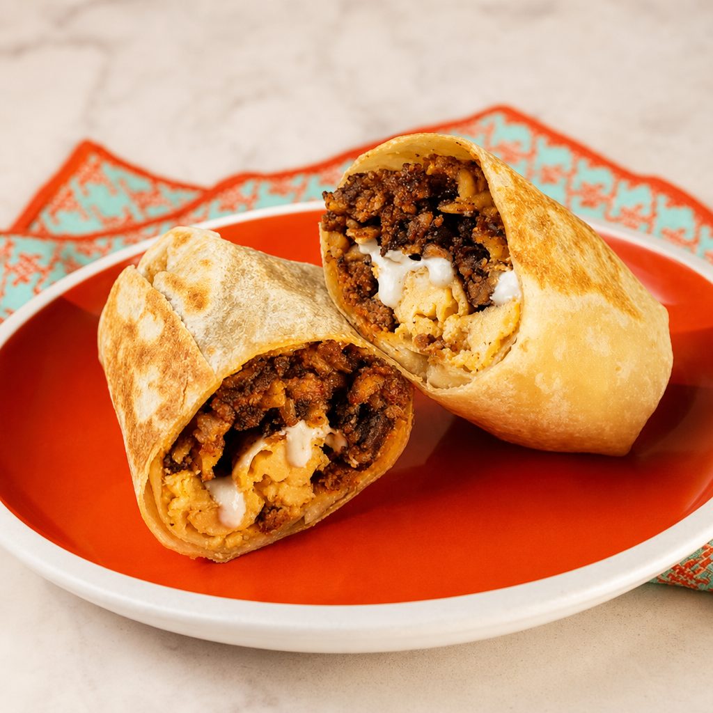 Chorizo Burrito.