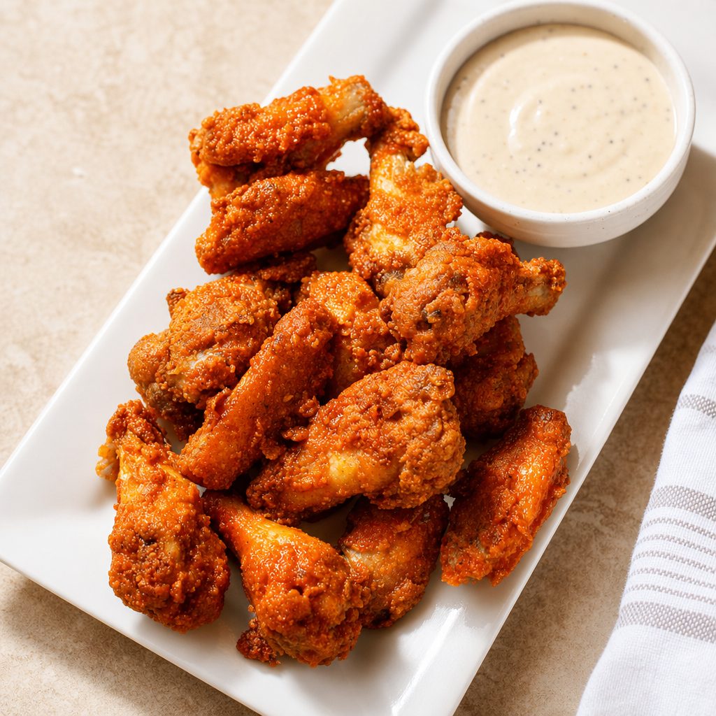 Wings French Fries.