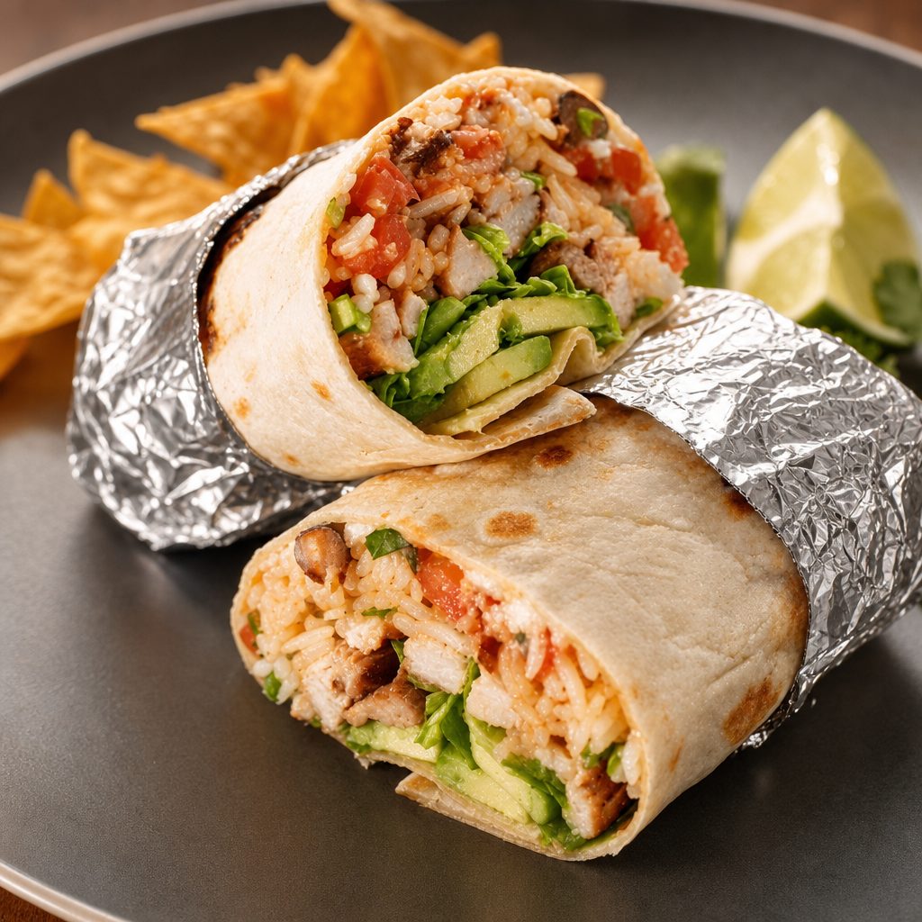 Chicken Burrito.